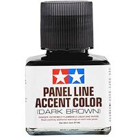 Tamiya 87140 Panel Line Accent Color Dark brown