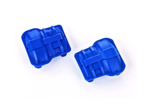 TRAXXAS 9738 Differential cover, front or rear (blue)