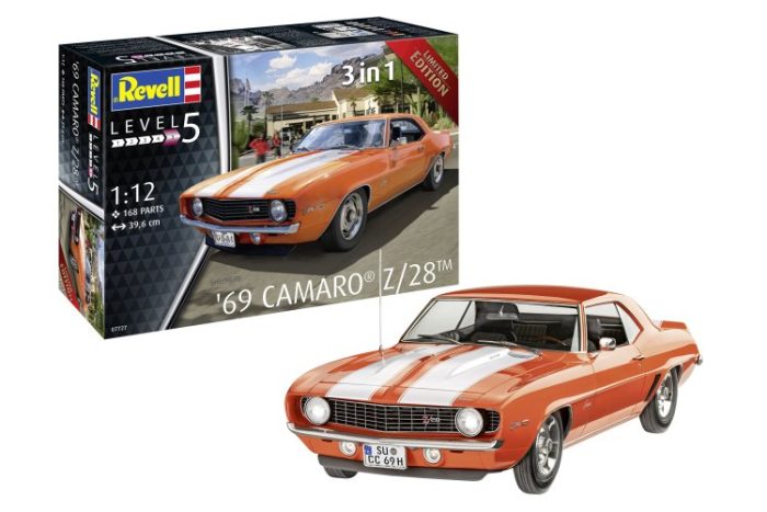 Revell 07727 '69 Chevrolet - Chevy Camaro - Amerikaanse Autoi