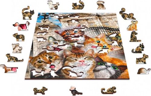 Wooden Puzzle Kittens in London 200 pcs