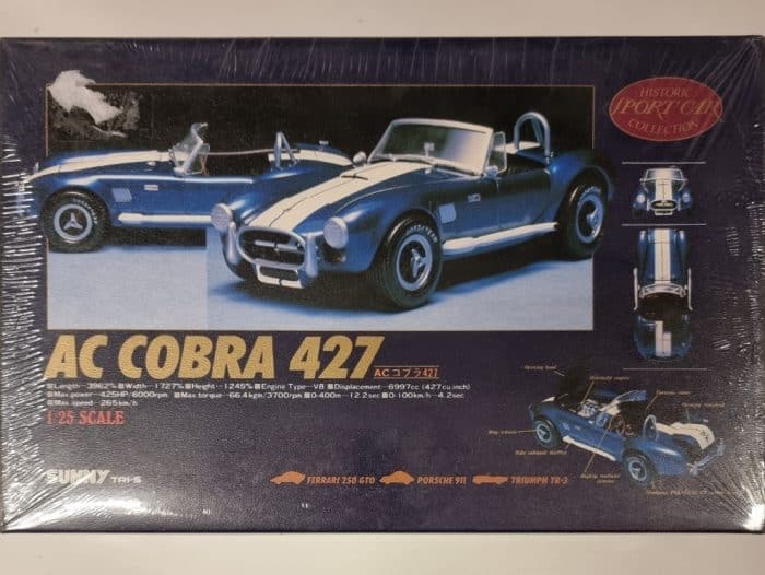 Sunny Tri-S Historic Sports Car AC Cobra 427 Japan Scale Model Car Kit