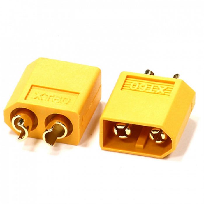 XT60 Stekker / Connector Man ( 2 Stuks )