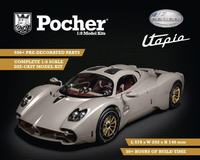 AANBETALING Pocher HK120 Pagani Utopia Coupe zal 999,95 Kosten Verwachte leverdatum Januari 2025