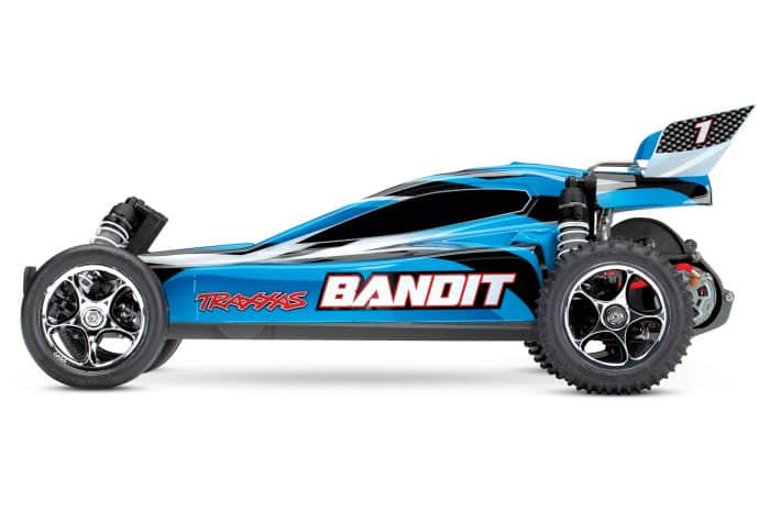 Actie: Traxxas 24054-4 Blauw Bandit RTR zonder accu lader Van 229,95 NU VOOR 199,95