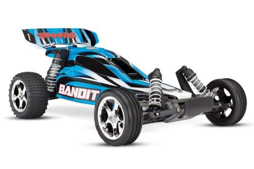 Actie: Traxxas 24054-4 Blauw Bandit RTR zonder accu lader Van 229,95 NU VOOR 199,95