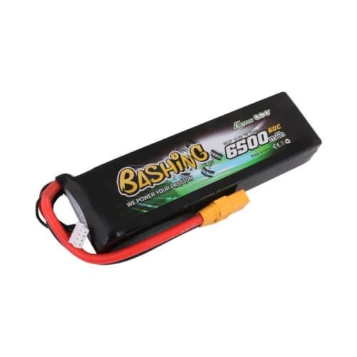 Gens Ace Bashing 6500mAh LiPo accu 11.1V 3S1P 60C Met XT90 stekker