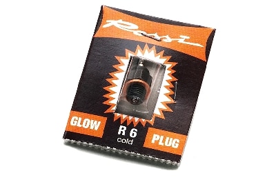 Gloei plug Rossi 6 cold voor nitro bezine 10 tot 13 cc