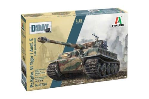 Italeri 6754 Pz.Kpfw. VI Tiger 1 Ausf.E D-DAY late prod