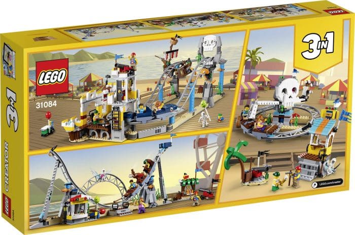 Lego 31084 Creator 3-in-1 Piratenachtbaan