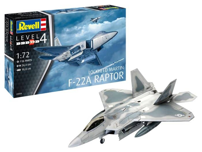 Revell 03858 Lockheed Martin F-22A Raptor