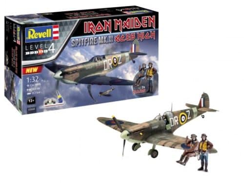 Revell 05688 iron maiden Spitfire MK II incl verf, lijm ,penseel