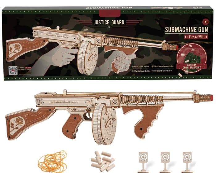 Robotime lqb01 Thompson Submachine Gun