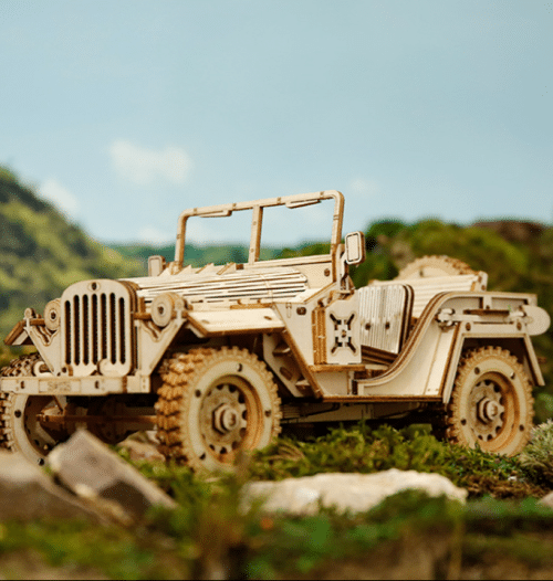 Robotime MC701 Army Jeep