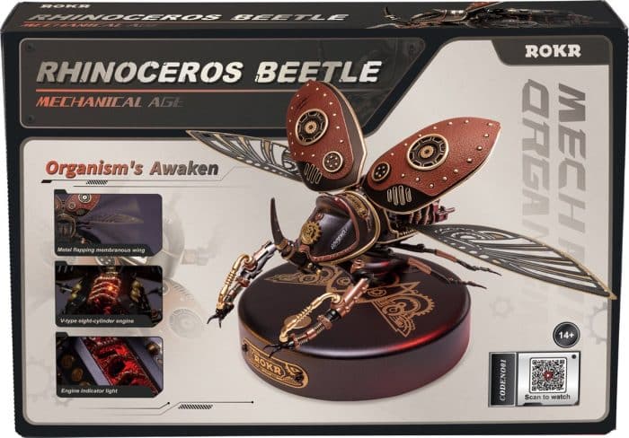 Robotime MI01 Rokr Rhinoceros Beetle