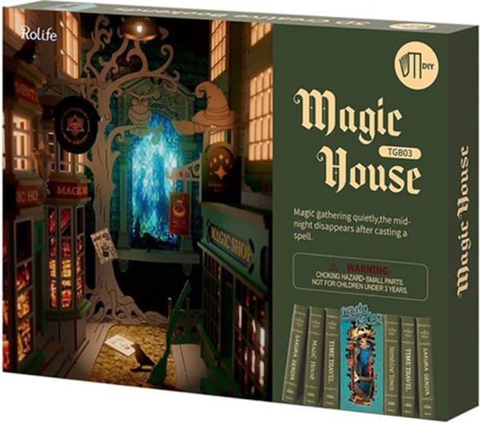 Robotime tgb03 Rolife Book Nook Magic House