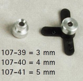 STUURHEVEL MET INSERT 4MM