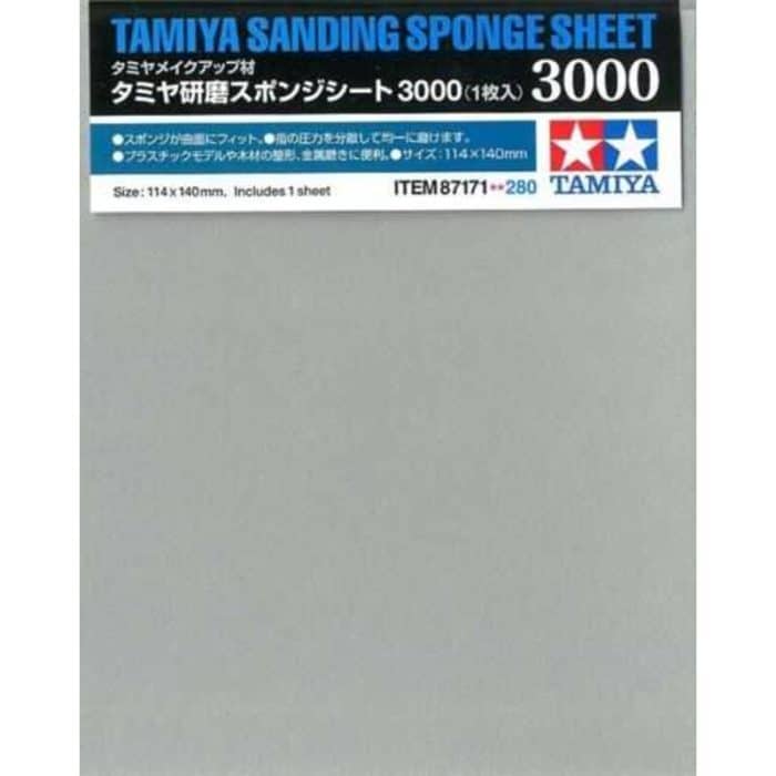 tamiya 87171 Schuurspons 3000 114x140 mm