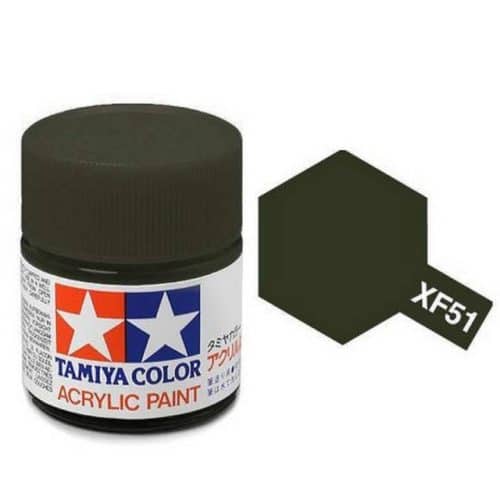 Tamya 81351 Verf XF51 Khaki Vaal Bruin mat