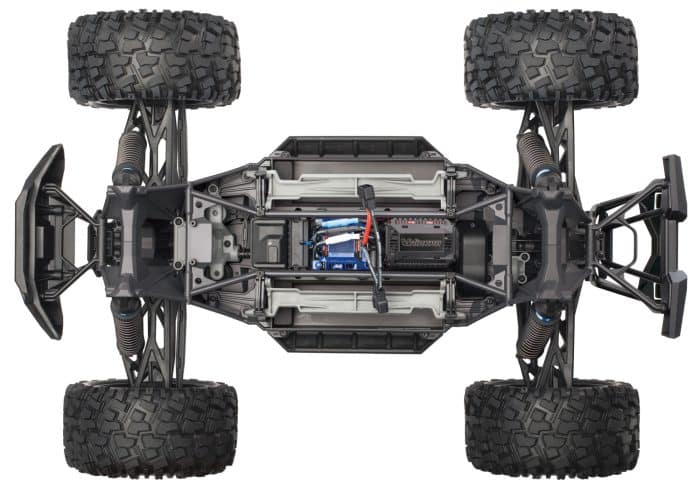 Traxxas 77086-4 Solar Flare X-Maxx 8S RTR Borstelloos TSM