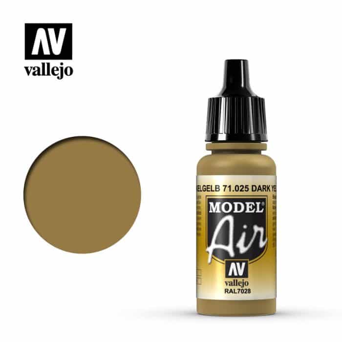 vallejo 71.025 MODEL AIR DARK YELLOW