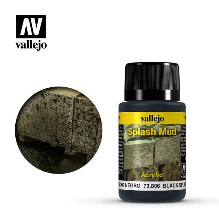 Vallejo 73806 Black Splash Mud