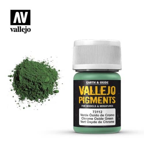 vallejo73112 PIGMENT CROME OXIDE GREEN