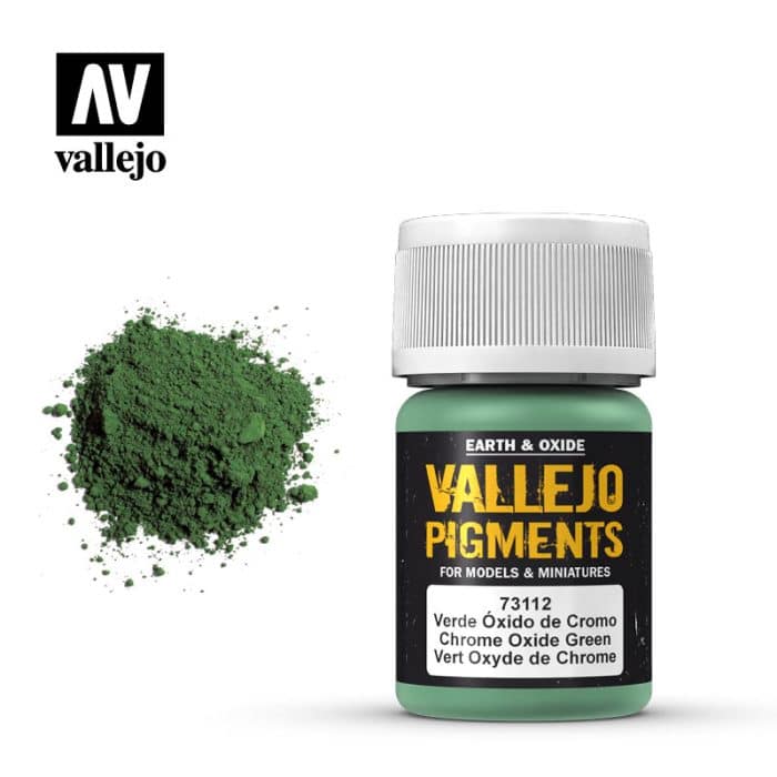 vallejo73112 PIGMENT CROME OXIDE GREEN