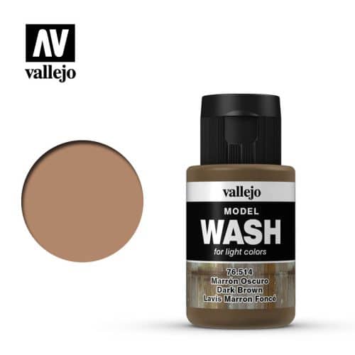 vallejo76514 WASH DARK BROWN