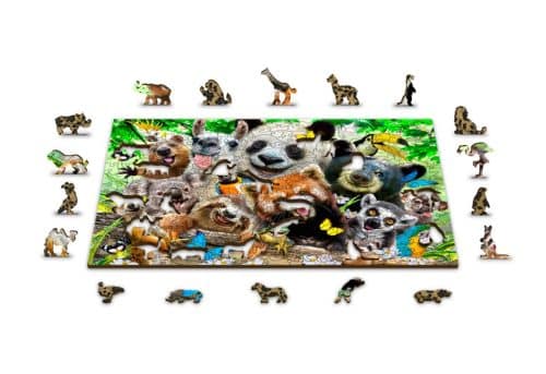 Wooden Puzzel EX0016-XL Bear Paradise XL 600 Stukjes