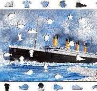 Wooden Puzzel Titanic (505 pcs)