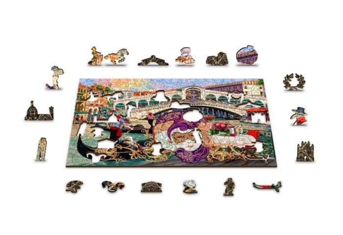 Wooden Puzzel TR0029-L Venice Carnival L 300 Stukjes