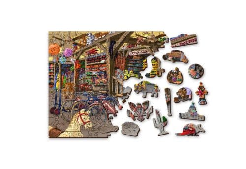 Wooden Puzzel US0044-L In The Toyshop L 400 Stukjes