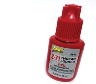 zap Z-71 rood PERMANENT THREADLOCK