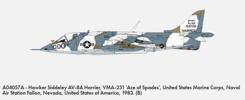 Airfix 04057A Hawker Siddeley Harrier