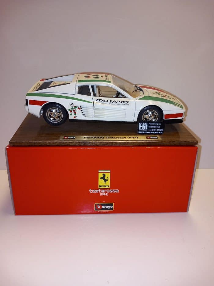 BURAGO Ferrari TESTAROSSA 1984 livery code 3519