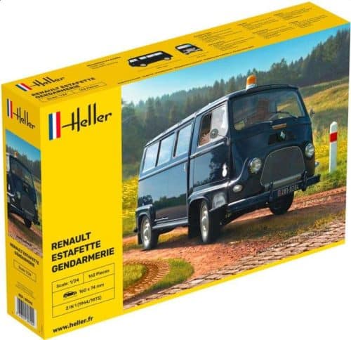 Heller 80742 HELLER 80742 RENAULT ESTAFETTE GENDARMERIE