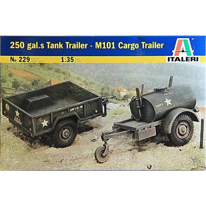 Italeri 229 250 GALS Tanktrailer