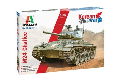 Italeri 6587 M24 CHAFFEE KOREAN WAR