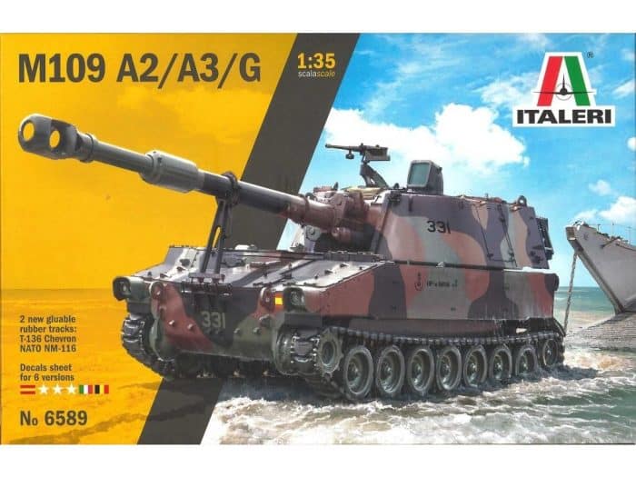 Italeri 6589 M109/A2-A3-G