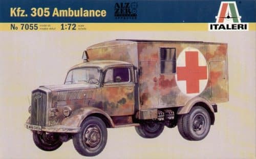 Italeri 7055 Kfz 305 ambulance