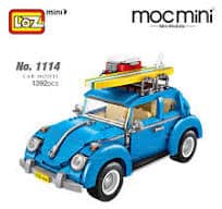 Loz Mini Blocks 1114 Car Model 2 in 1 Caterham Volkswagen