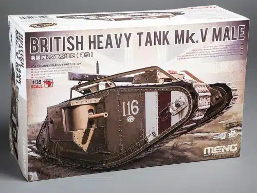 meng 020 british heavy tank mk.v male