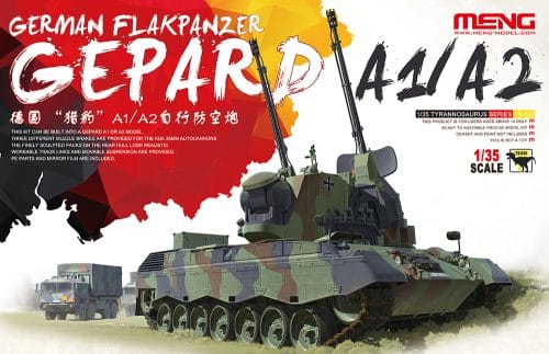 meng 030 german flakpanzer gepard a1/a2