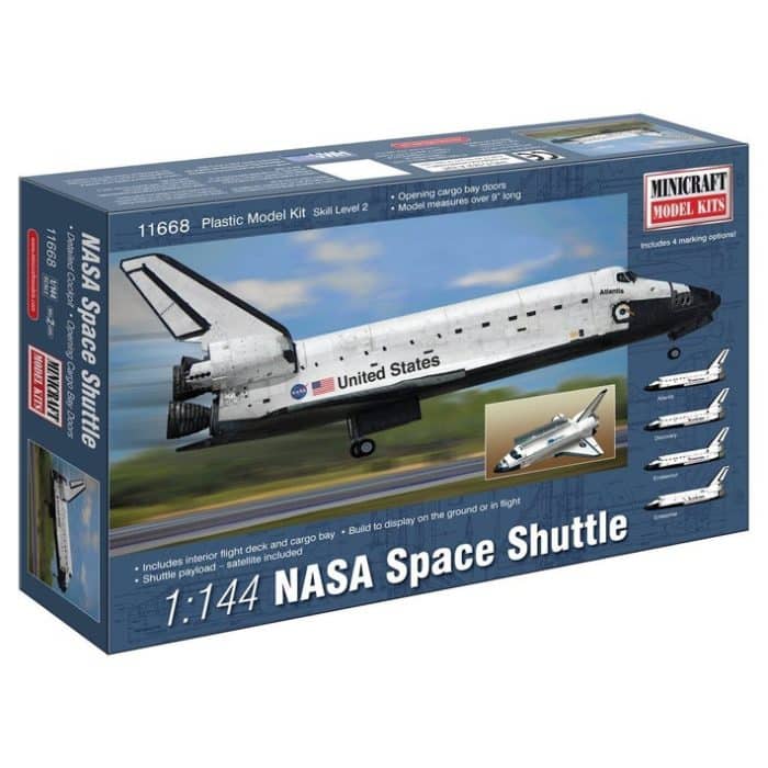 Minicraft 11668 Nasa Space Shuttle