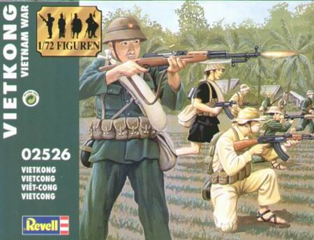 Revell 02526 vietkong vietnam war figuren