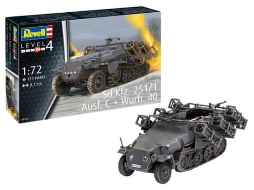 Revell 03224 Sd.Kfz. 251/1 Ausf. C + Wurfr. 4