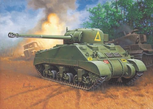 Revell 03299 First Diorama Set Sherman Firefly