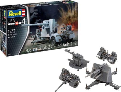 Revell 03325 8,8 CM Flak 37 + SD,Anh,202