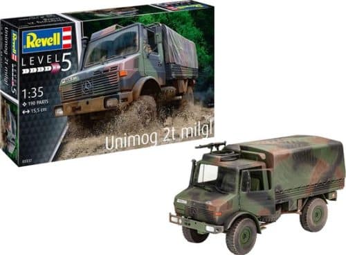 Revell 03337 Unimog 2t Milgl