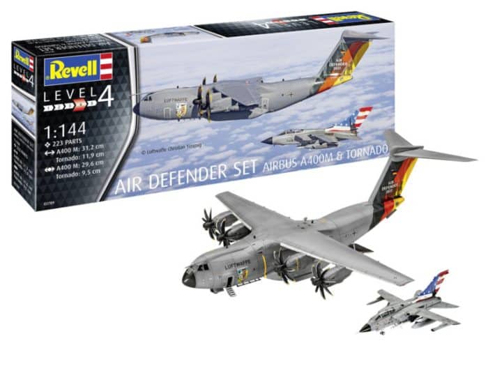 Revell 03789 Air Defender Set Airbus A400M & Tornado